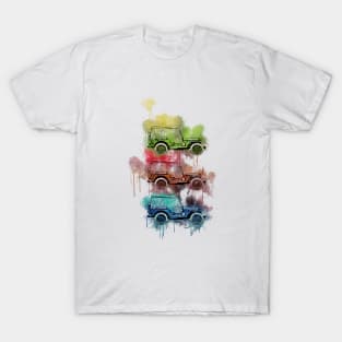 Jeep 3 splash art T-Shirt